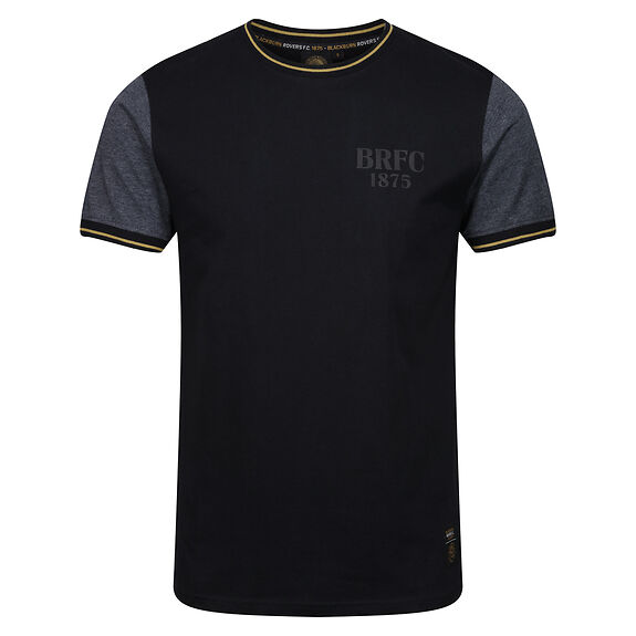BRFC All Black Ringer T-shirt