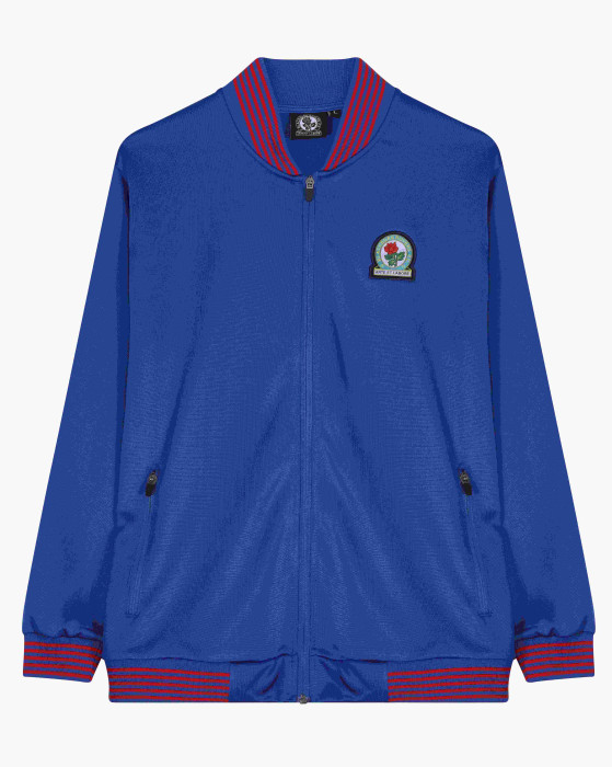 Blackburn Rovers Blue and Red Track Jacket