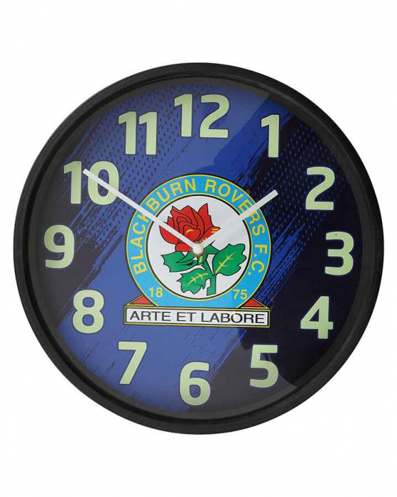 Rovers Glow in the Dark Clock