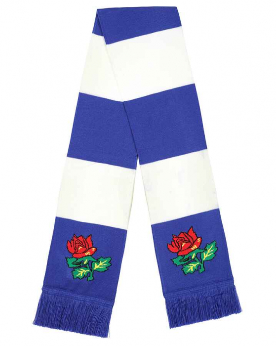 Blackburn Rovers Royal/White Bar Scarf