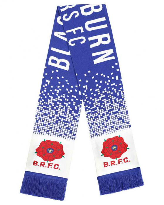 Blackburn Rovers Royal/White Squares Scarf